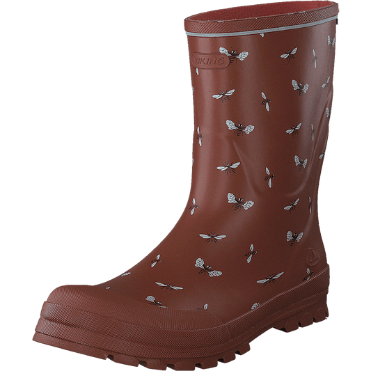 Jolly Print Cognac/white