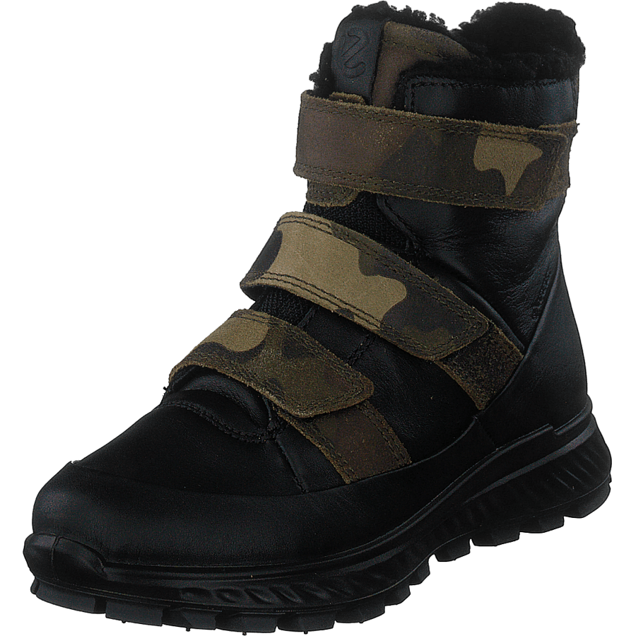 Ecco Exostrike Kids Black/tarmac Camo