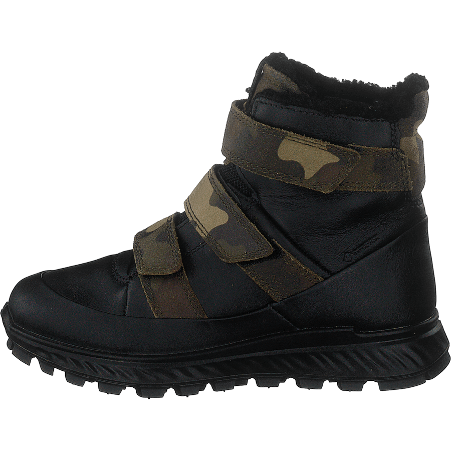 Ecco Exostrike Kids Black/tarmac Camo