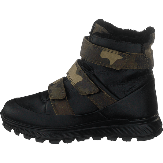 Ecco Exostrike Kids Black/tarmac Camo